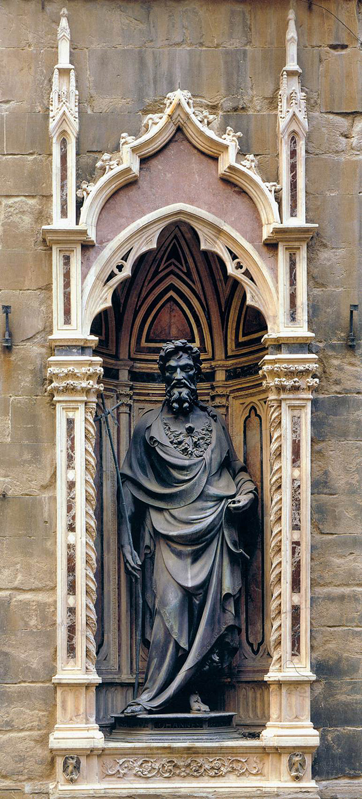 saint john the baptist at orsanmichele